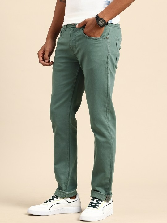 Men Slim Fit Mid-Rise Stretchable Jeans