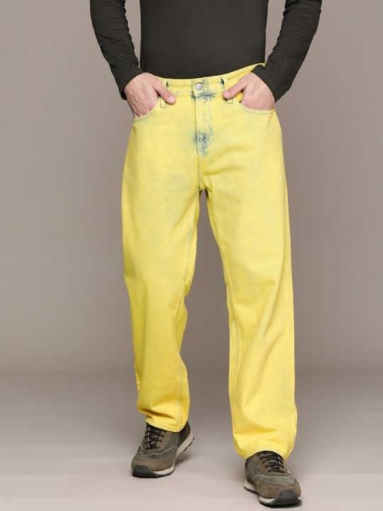 Men Straight Fit Light Fade Jeans