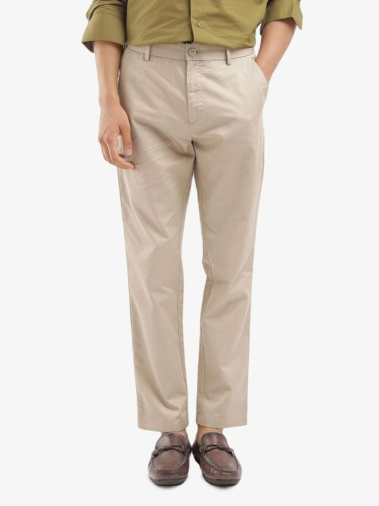 Men Mid-Rise Formal Trousers