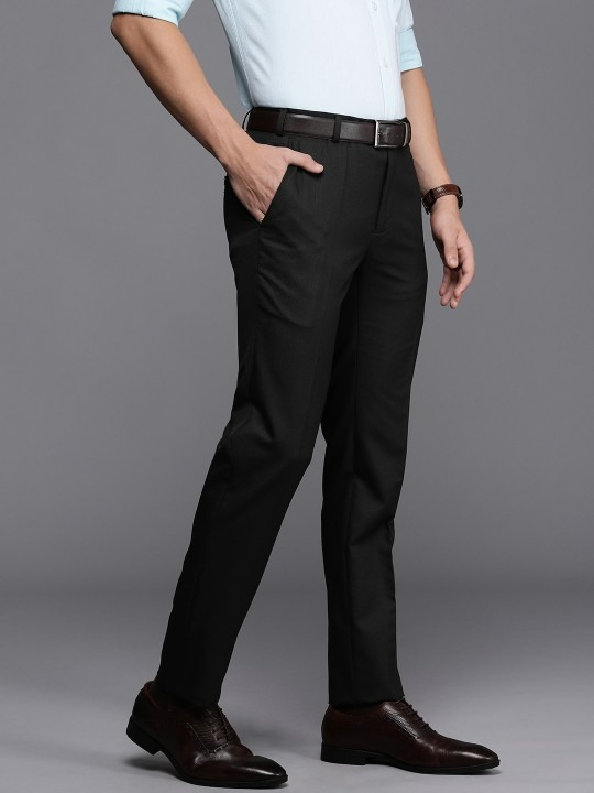 Men Slim Fit Formal Trousers