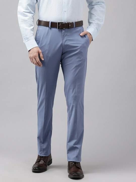 Men Formal Trousers Slim Fit