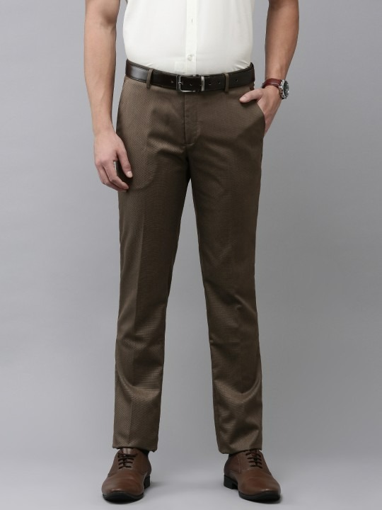 Men Original Tapered Fit Formal Trousers
