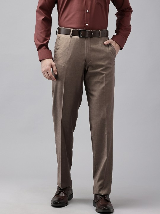 Men Custom Fit Formal Trousers