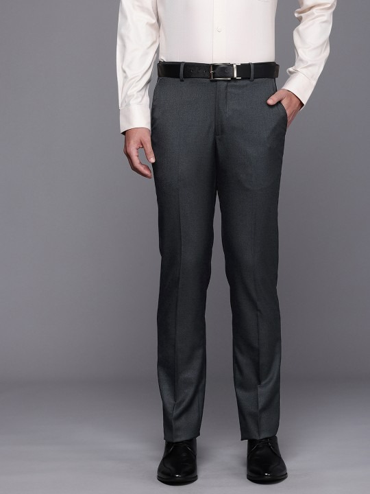 Men Formal Trousers Slim Fit