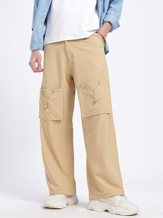 Cargo Style Baggy Fit Trousers
