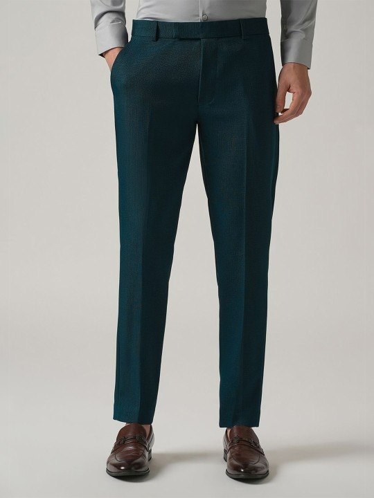 Men Classic Corduroy Pleated Trousers