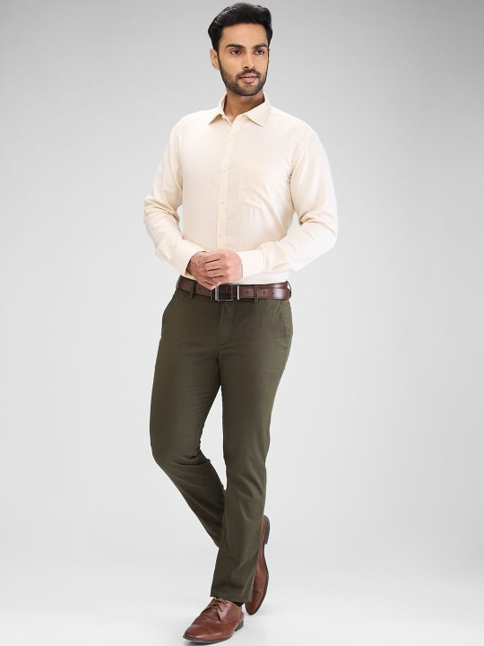 Men Slim Fit Trousers