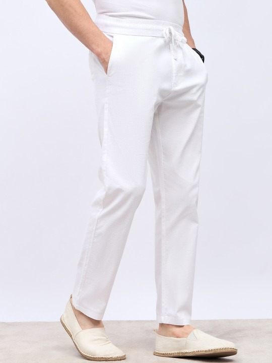 Men Cotton Linen Trousers