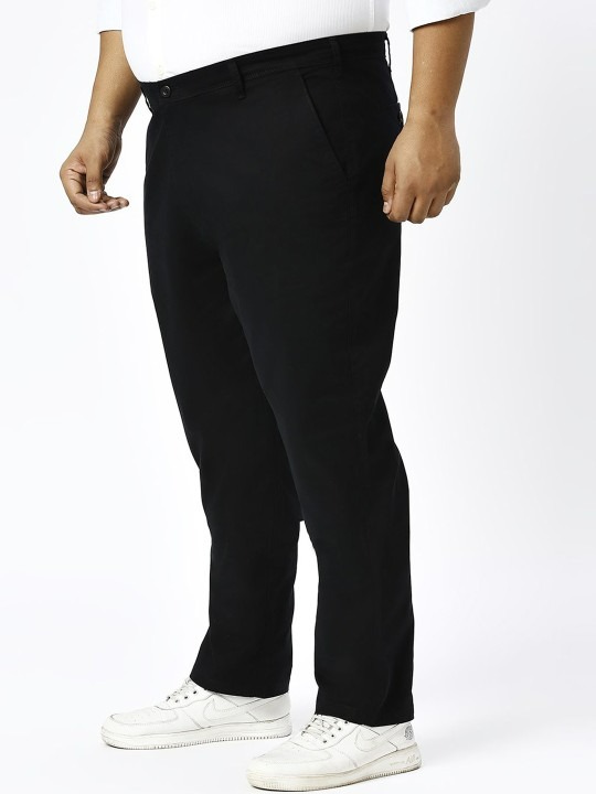 Men Plus Size Stretchable Chinos Trouser