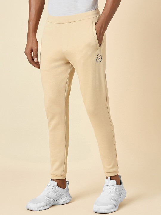 Men Mid Rise Pure Cotton Joggers