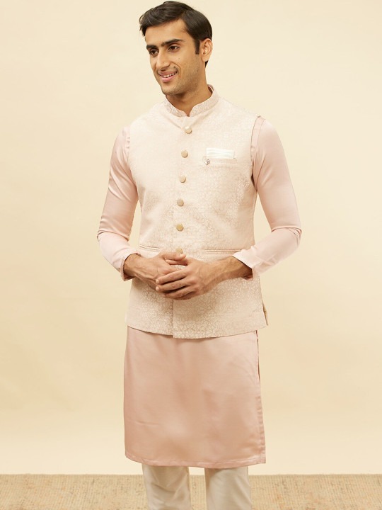 Woven Design Nehru Jackets