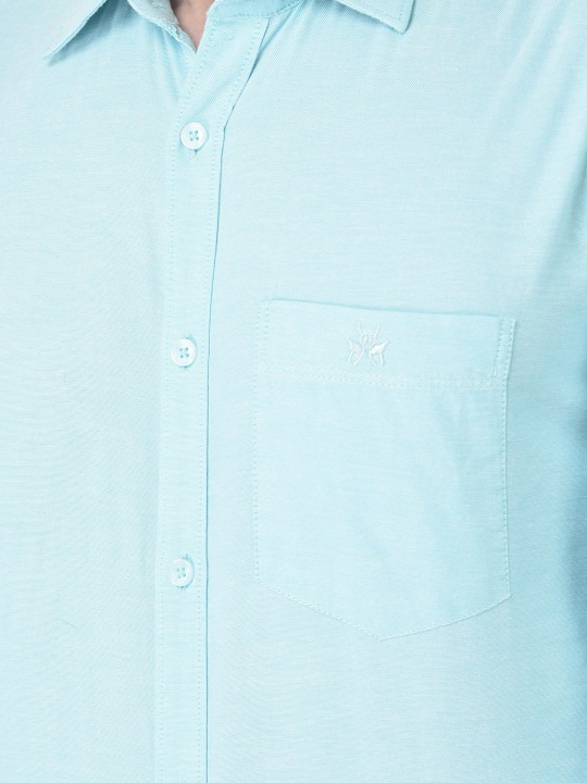Men Slim Fit Cotton Formal Shirt