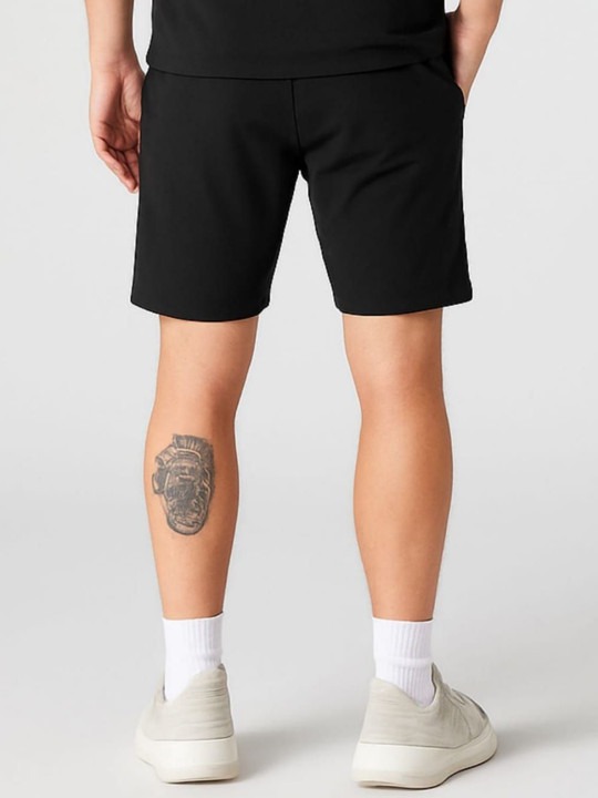 Men Printed Regular Fit Low-Rise Cotton Shorts