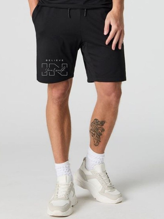 Men Printed Low-Rise Shorts