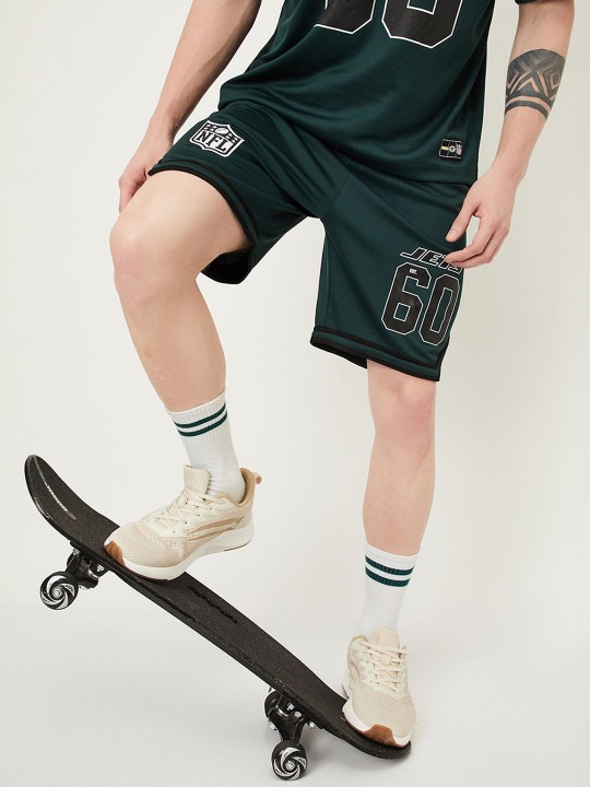 Men Relaxed Fit Sports Shorts