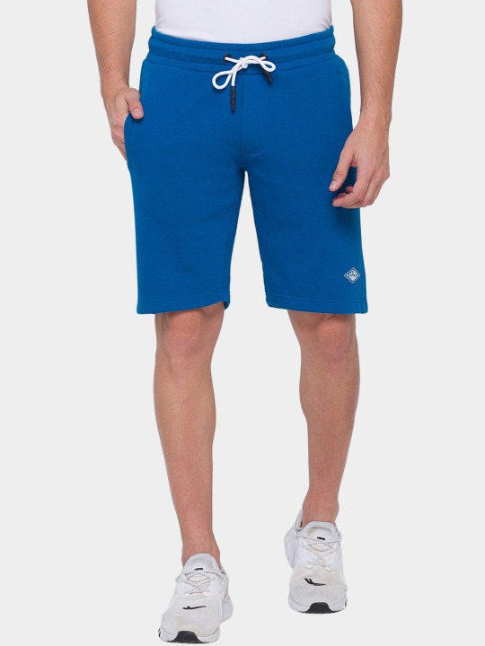 Men Blue Low-Rise Shorts