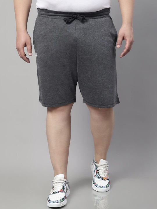 Men Mid-Rise Regular Fit Training or Gym Shorts
