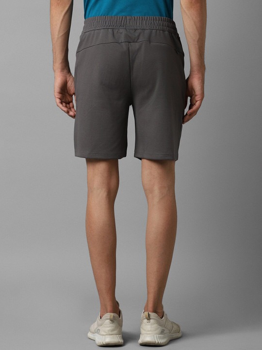 Men Mid-Rise Slim Fit Sports Shorts