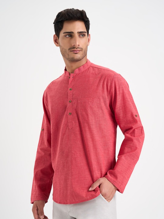 Floral Yoke Design Sequinned Floral Jashn Kurta