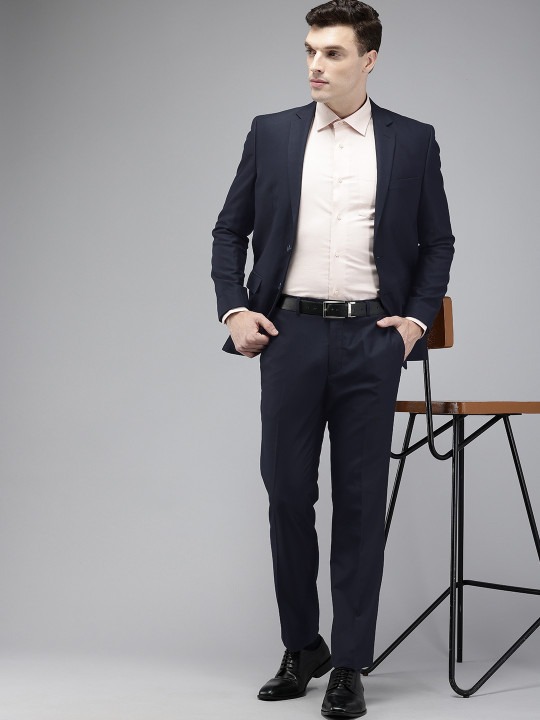 Slim Fit Notched Lapel Single-Breasted 2 Piece Formal Suits