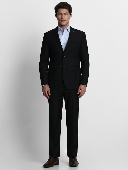 Men Formal Slim-Fit Single-Breasted Suit
