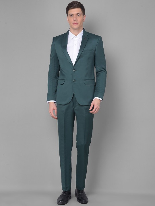 Slim Fit Single Breasted Two Piece Formal Suit