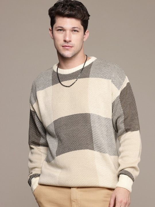 The Life Co. Self Checked Pullover