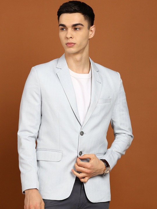 Slim-Fit Single Breasted Blazer