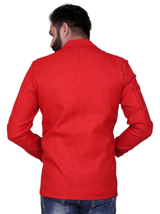 Men Single Breasted Blazer