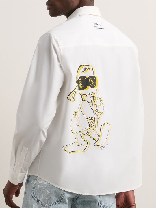 Men Graphic Printed Spread Collar Pure Cotton Casual Shirt