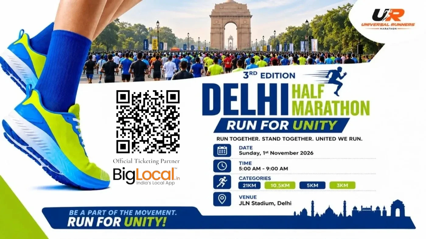 Delhi Half Marathon 3rd Edition 2026
