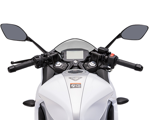 CLIP-ON HANDLE BARS (FOR GIXXER SF 250)