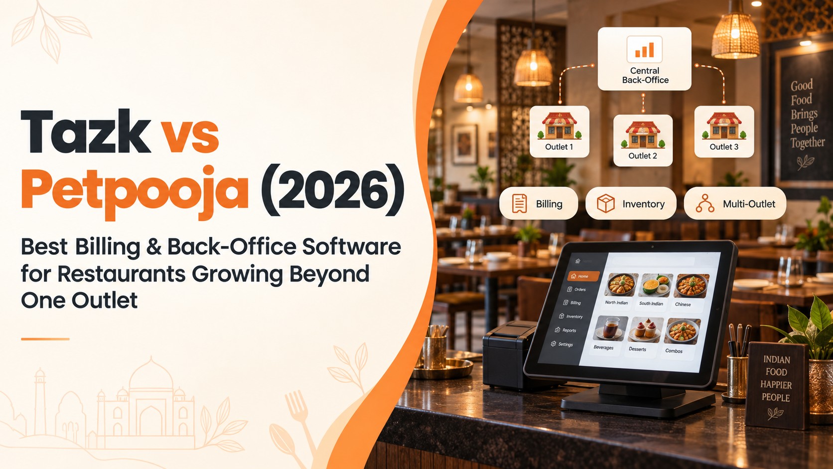 "Restaurant and retail counter connected to one dashboard"