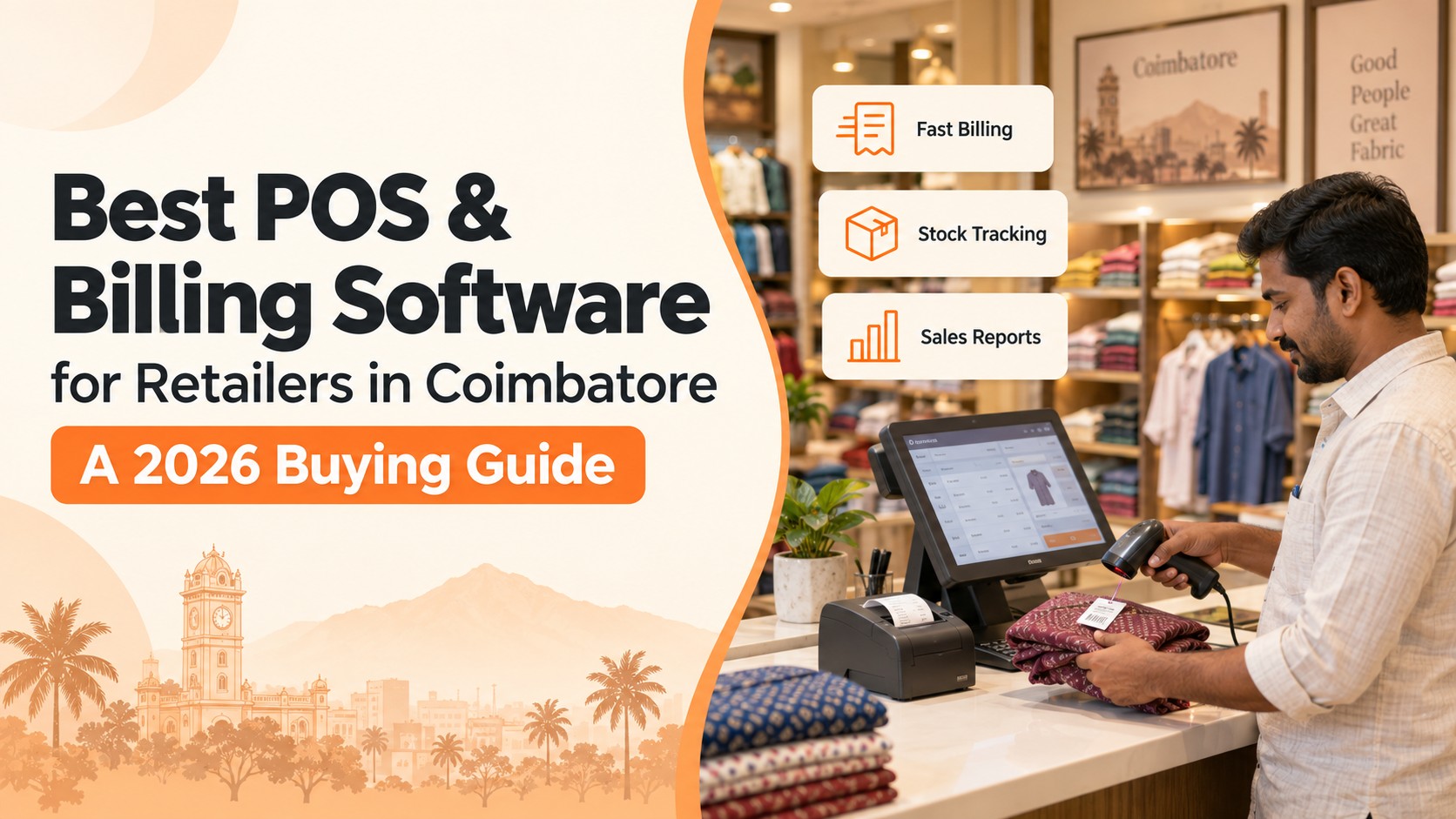 Best POS & Billing Software for Retailers in Coimbatore: A 2026 Buying Guide