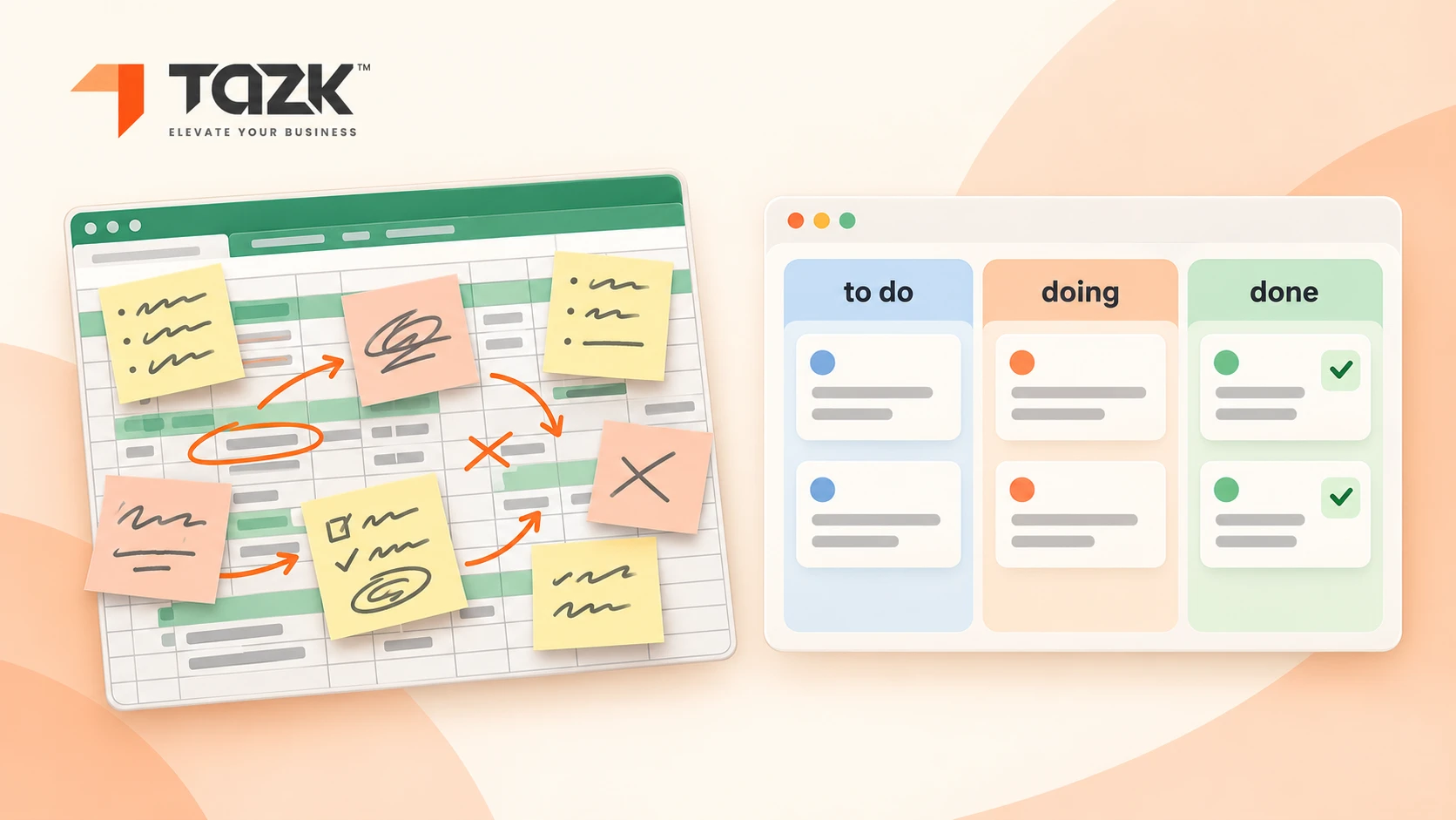 “From a messy spreadsheet to a clear project board”.