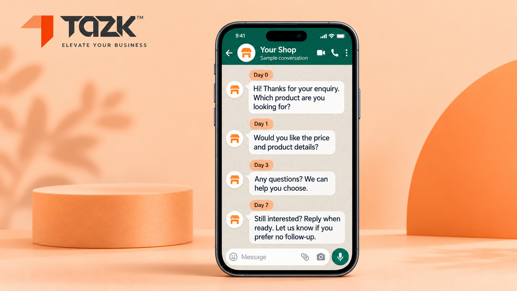 “Four-step WhatsApp follow-up messages”.