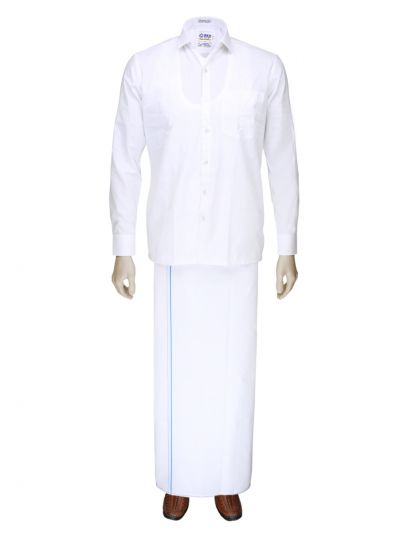 Cotton Shirts / Cotton Dhoti Set