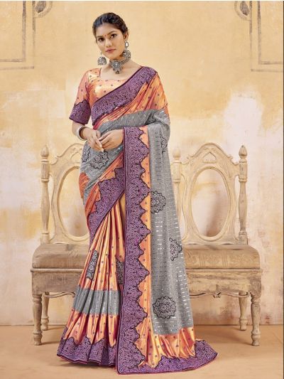 party work saree