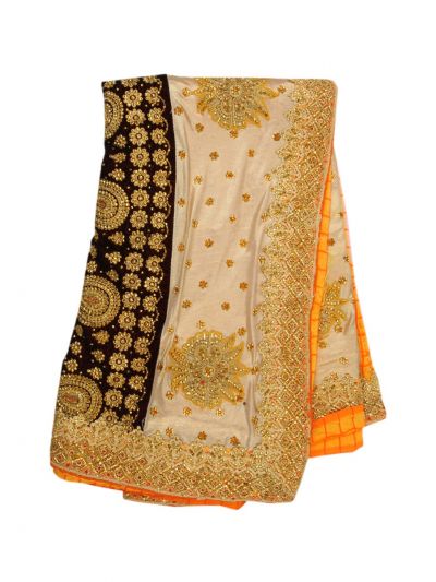 Work sarees party wear clearance