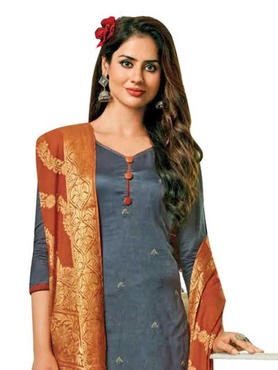 latest churidar material