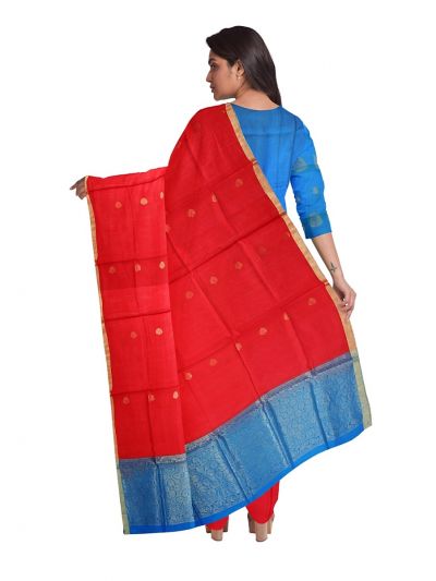 silk churidar materials