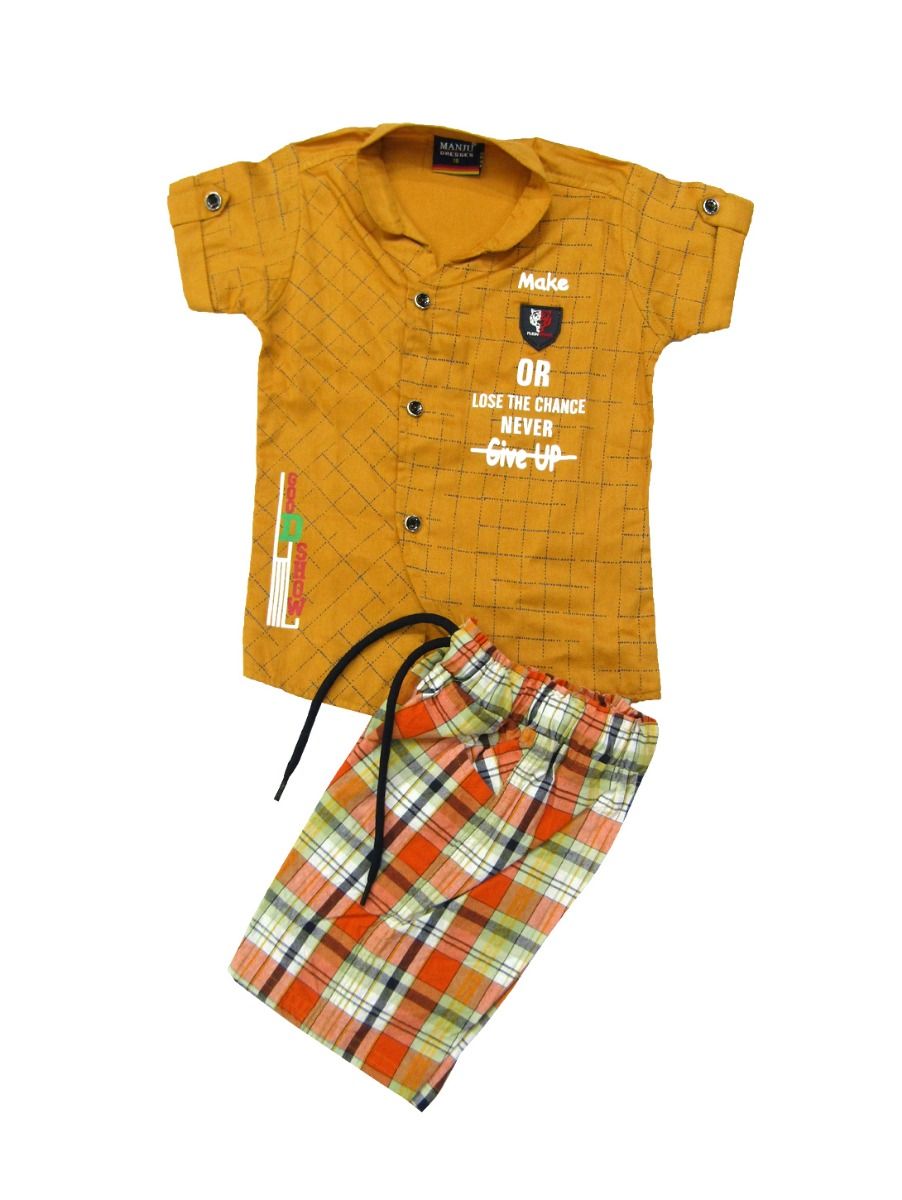 Buy Casual Shirt and Pant Set for Boys 
