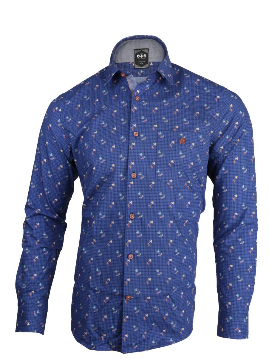 Zf Men S Readymade Casual Cotton Shirt Mkb9169366