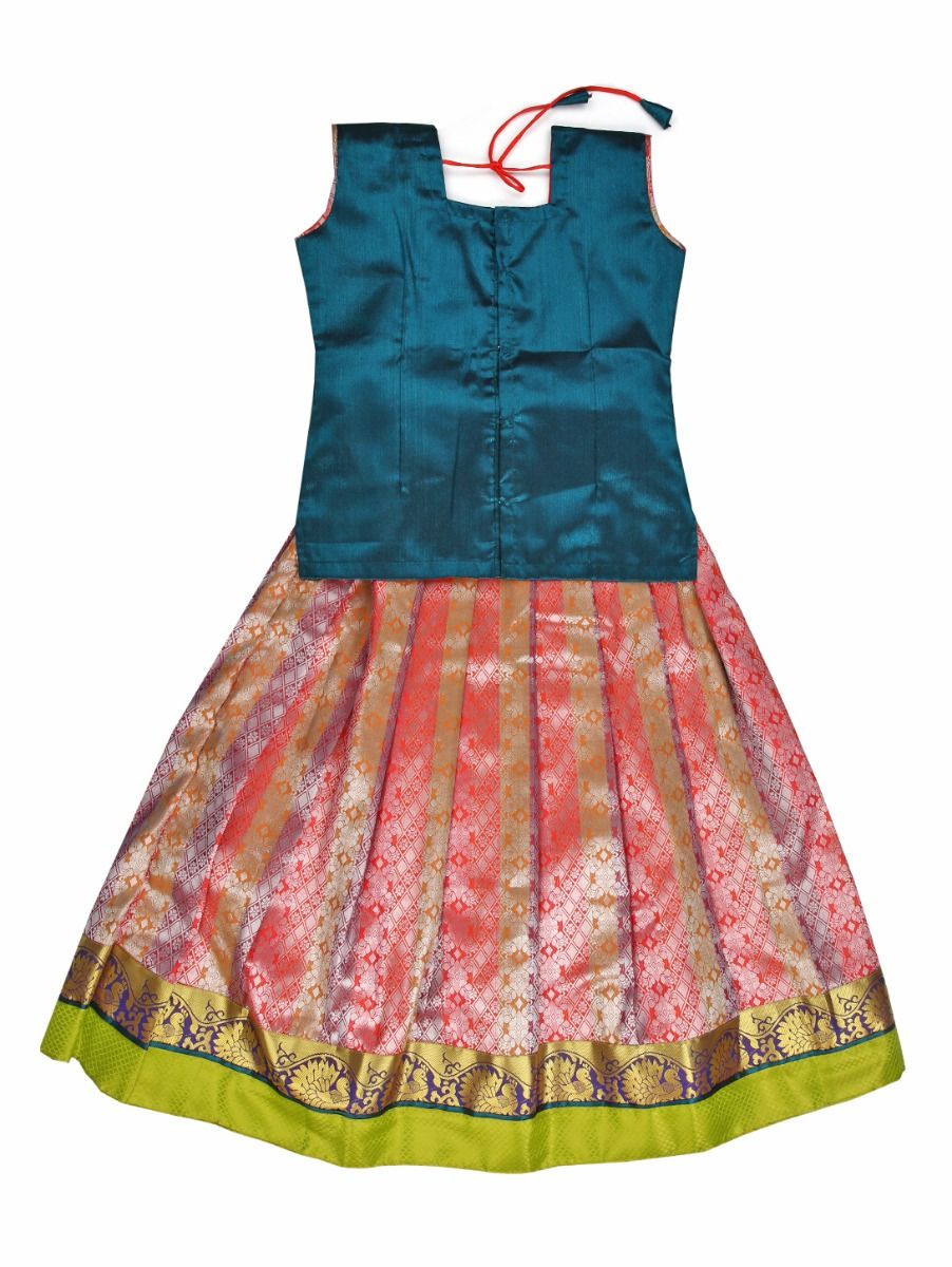 Chennai silks online pattu pavadai Clearance