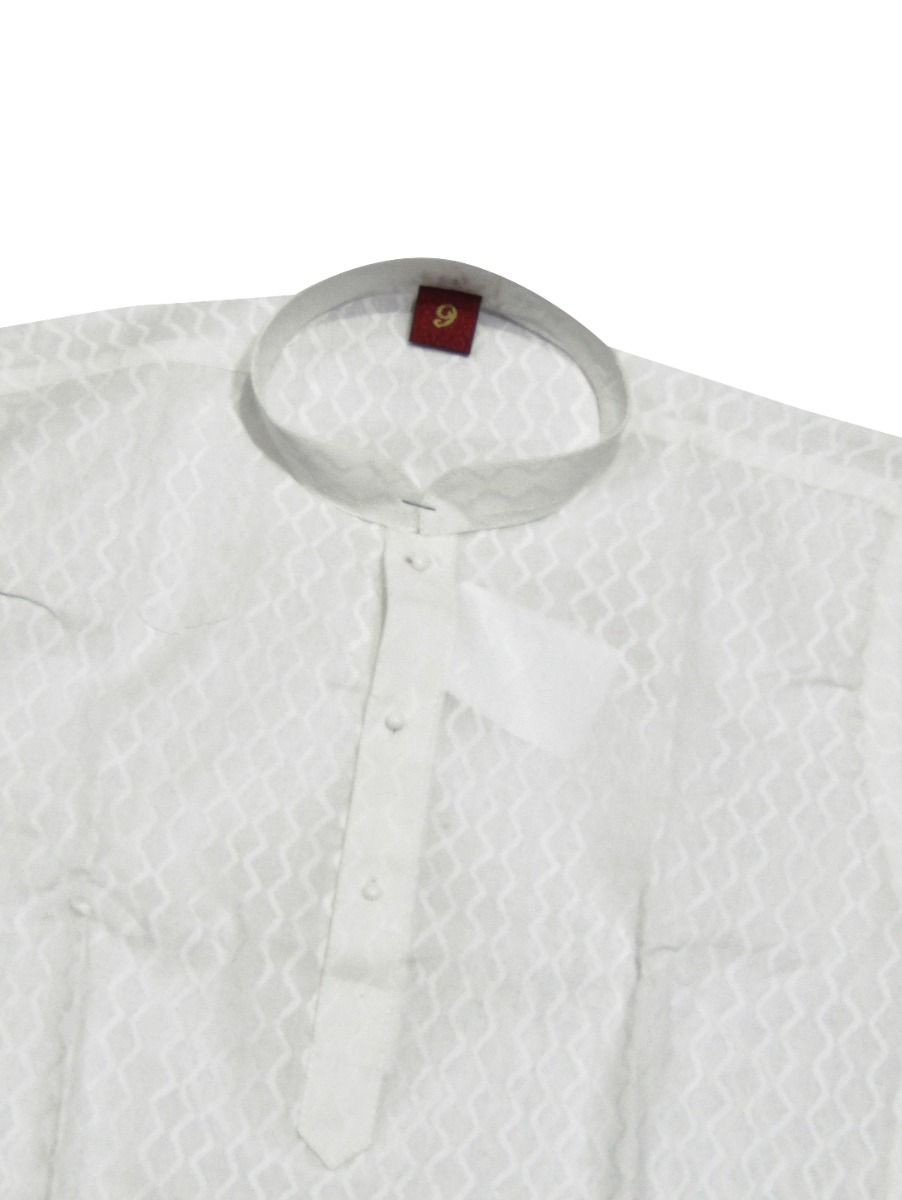 Boys White Jippa Set