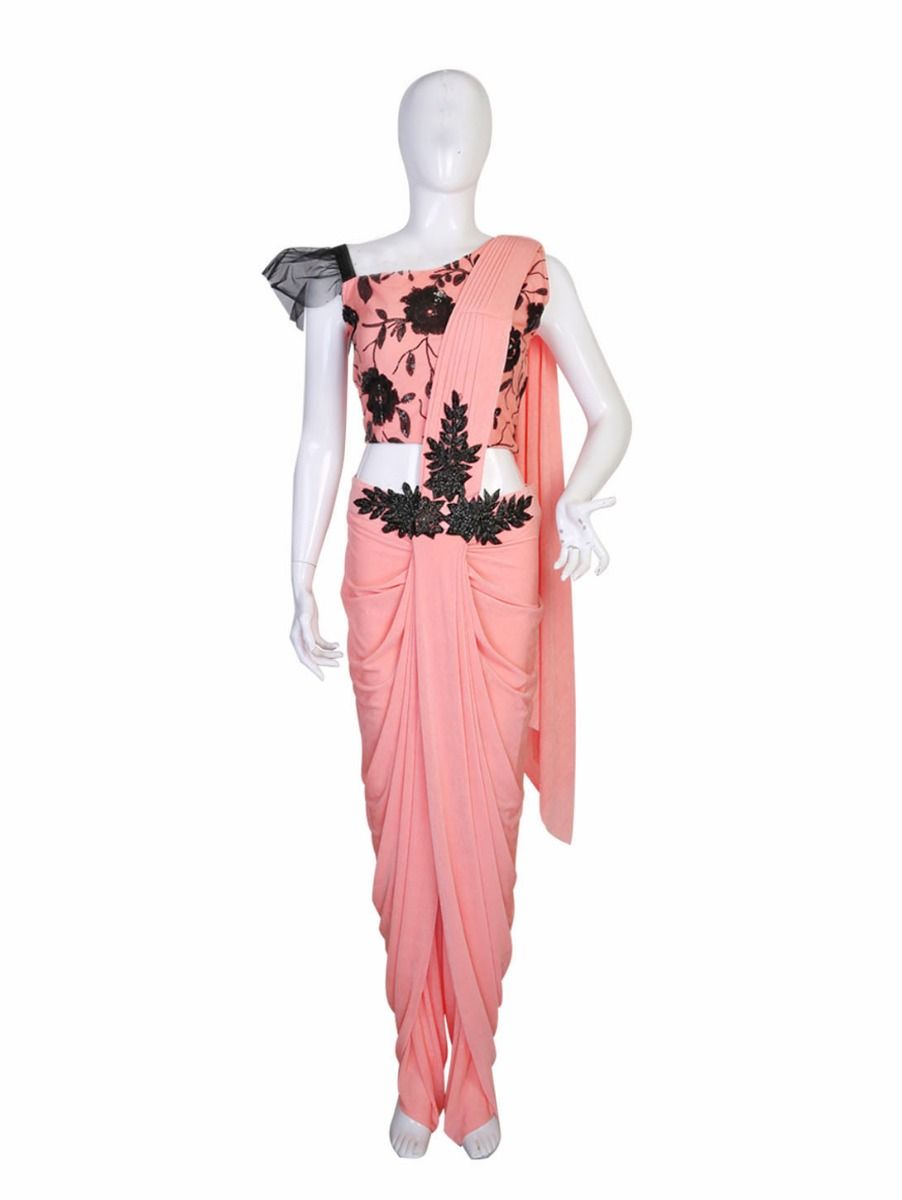 Wear Saree with Blouse 