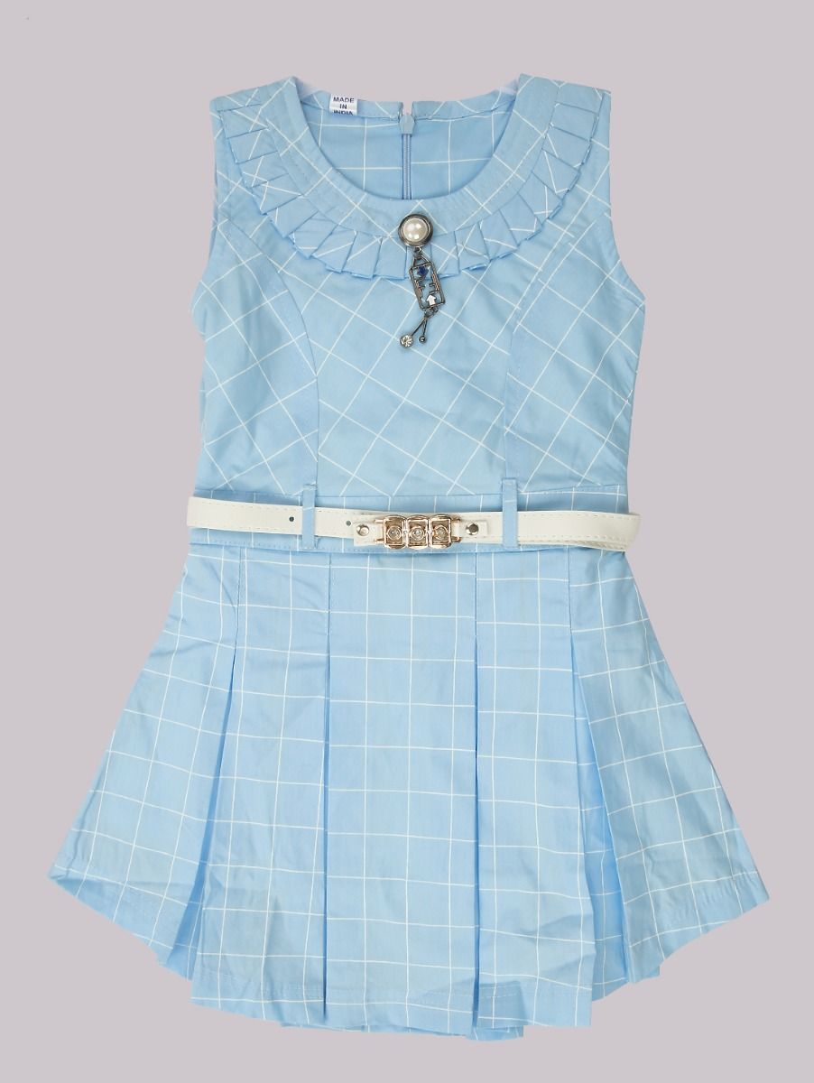 printed denim frocks