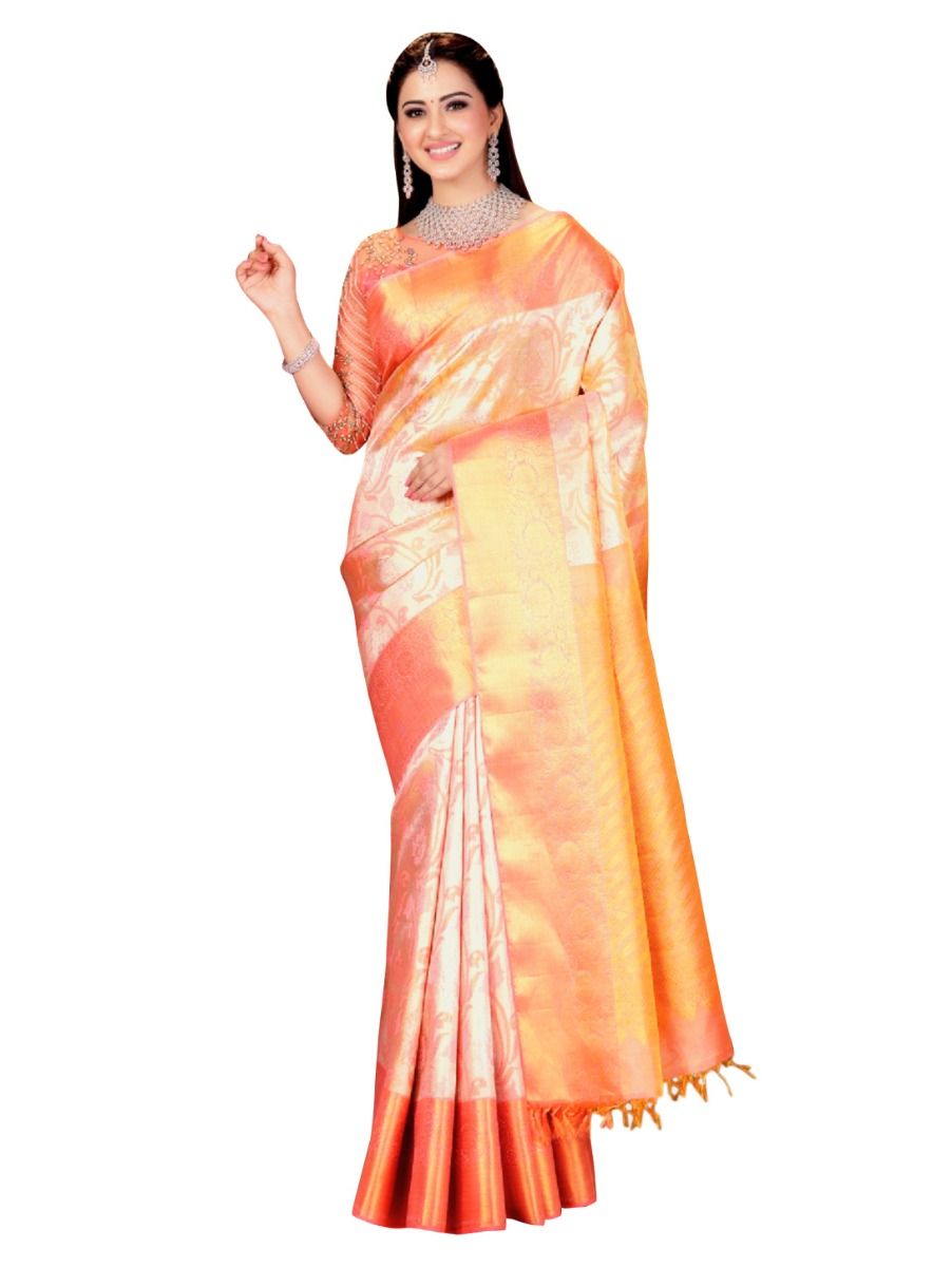 Buy Vivaha Goddess Pure Kanchipuram Silk Sarees for Wedding - The ...