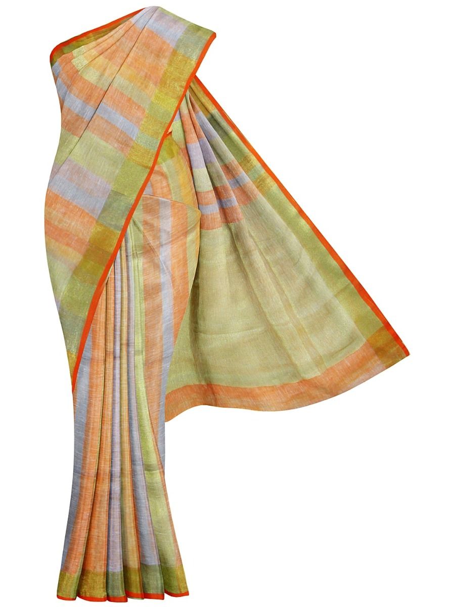 Chennai silks linen sarees Clearance