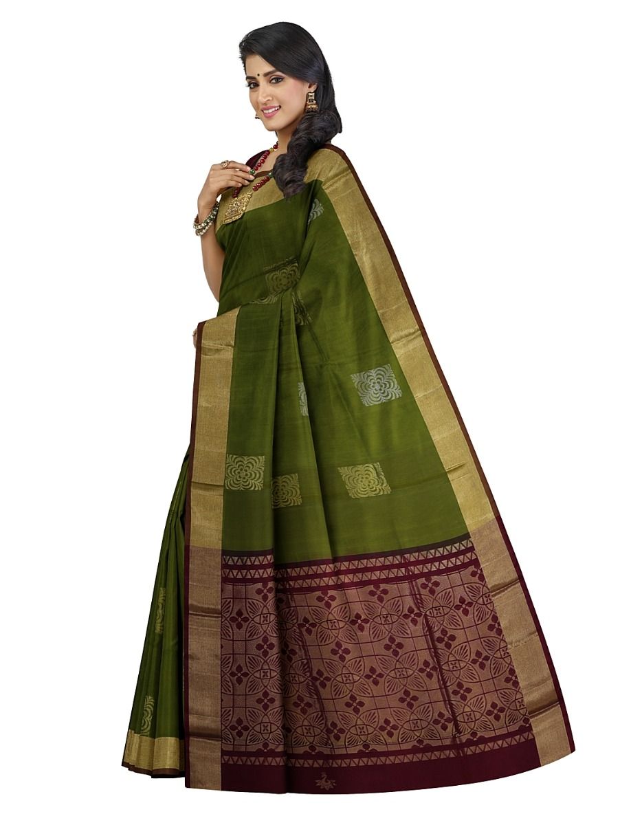 cotton saree for old woman